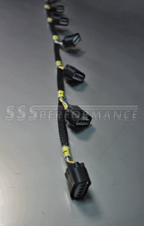 Проводка для установок катушек DENSO на Nissan GTR34