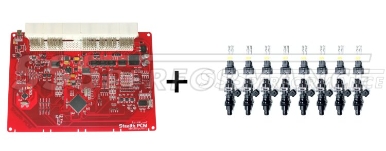 3UZ Stealth PCM  + форсунки 1000сс